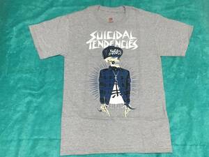 SUICIDAL TENDENCIES スイサイダル・テンデンシーズ Tシャツ S ロックT バンドT Metallica Slayer 灰