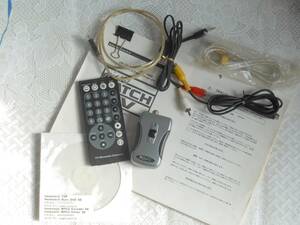 E4-1 micro catch TV Novac 　マニュアル/CD/リモコン付属