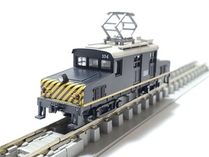 デキ104 ゼブラ模様 トミーテック TOMYTEC 鉄道コレクション 鉄コレ 第1弾 名鉄 デキ100形 凸型 電気機関車 名古屋鉄道 品番 008