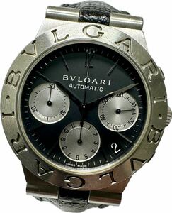 1円〜 Y BVLGARI ブルガリ ディアゴノ スポーツ クロノグラフ CH35S メンズ 自動巻き デイト アンティーク 時計 62263331