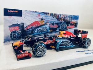 【送料無料】1/43 Minichamps Redbull レッドブル TAG Heuer RB7 フェルスタッペン Verstappen スノーラン SnowRun Kitzbuhel 2016 HighBox