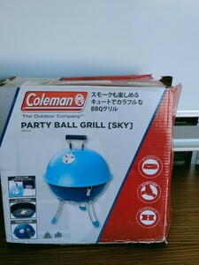未使用【 Coleman 】コールマン　パーティーボールグリル　燻製にも　スモーク　アウトドア キャンプ　