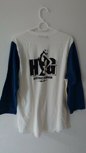 ヒステリックグラマー　HYSTERIC GLAMOUR　ロンT　長袖Tシャツ　七分袖　ヘンリーネック　サイズＬ　送料無料