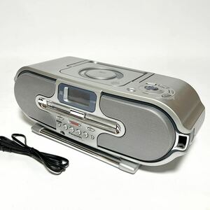 【ジャンク】Panasonic RX-MDX77 CDラジカセ MD カセットテープ ラジオ ラジカセ パナソニック 