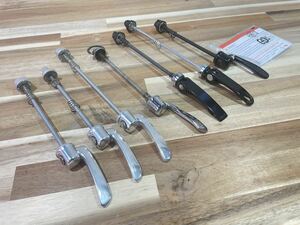 ■中古■ クイックリリース　まとめ売り 7点 DURA-ACE デュラエース など ロードバイク パーツ アクセサリー P0806