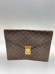 LOUIS VUITTON◆バッグ/レザー/BRW/総柄/M53335