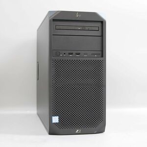 1円スタート Quadro P4000 搭載 HP Z2 Tower G4 Workstation (Xeon E-2124G/メモリ32GB/SSD256GB+HDD1TB/Win 11 Pro for WS)