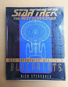 ☆貴重本　入手困難☆【海外版】STAR TREK THE NEXT GENERATION BLUEPRINTS 青写真:スタートレック:次世代NCC - 1701 - D