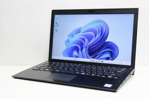 1円スタート ノートパソコン Windows11 VAIO Pro PG VJPG11C11N 第7世代 Core i5 SSD256GB メモリ8GB Windows10 13.3 カメラ