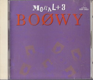 BOOWY / MORAL+3 /中古CD!!67801/C