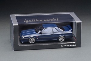 イグニッションモデル・WEB限定 1/18 トミー カイラ M20 日産スカイライン (R31) ブルー ブラック/エンジン付き/世界限定70台