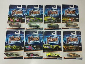 mP685a [未開封] ホットウィール ネオンスピーダーズ 全8種 フォード フォーカス RS 他 / NEON SPEEDERS | ミニカー T