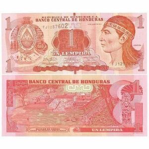 【世界の紙幣】ホンジュラス １レンピラ