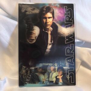 STAR WARS スターウォーズ 3D ポストカード　Han Solo ハンソロ　016