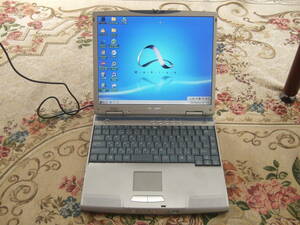 美品 Windows 98 Sharp PC-MJ720R シリアル D-Sub9ピン(RS-232C) /パラレル D-sub25ピン 