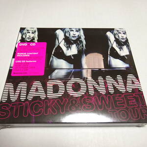 未開封/輸入盤/デジパック/CD+DVD「Madonna / Sticky & Sweet Tour」マドンナ/スティッキー＆スウィート・ツアー