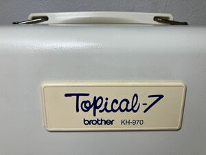 【ジャンク出品】brother Topical-7 KH-970 コントローラー CB-1 ブラザー トピカル7 電子編機【編み機4164】