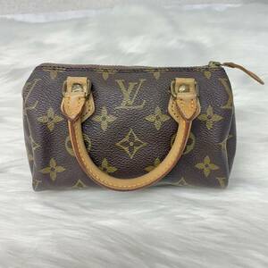 【１円から】LOUIS VUITTON ミニスピーディ ハンドバッグ モノグラム M41534