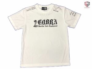 COBRA TRAINING DRY TEE COBRALOGO WHITE