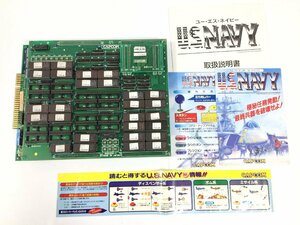 CAPCOM　カプコン　U.S.NAVY　ユー・エス・ネイビー　ゲーム基盤　インストカード付　アーケードゲーム　現状品　TJ5.025　/06