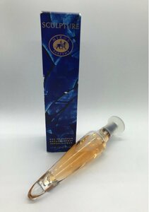 ■【YS-1】 香水 ■ ニコス NIKOS ■ スカルプチャー オードパルファム EDP 50ml ■ シルバー系 台座付き 【同梱可能商品】K■