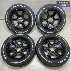 ハイエース Weds キーラーフィールド 7.5-17+23 6H139 ファルケン W11 215/60R17C 109/107N 2022年製 17インチ 002R