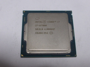INTEL CPU Core i7 6700K 4コア8スレッド 4.00GHZ SR2L0 CPUのみ 起動確認済みです 少し反りがございます
