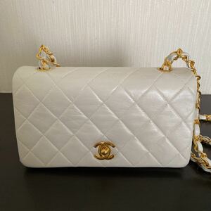 CHANEL シャネル　ミニマトラッセチェーンバッグ ラムスキン　ヴィンテージ　今回限り値下げ！