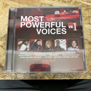 ● HIPHOP,R&B MOST POWERFUL VOICES VOL.1 アルバム,コンピレーション CD 中古品