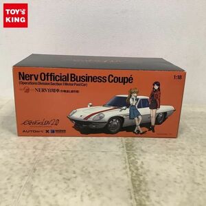 1円〜 オートアート × ウェーブ 1/18 ヱヴァンゲリヲン 新劇場版:破 NERV官用車 作戦部1課管轄