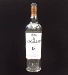 ◆生産数激少!!◆The MACALLAN マッカラン 18年 1993 OLD 旧ボトル オールド 1993年 空瓶 空き瓶 空ビン 空きビン 空ボトル 空きボトル