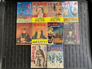 別冊歴史読本　山内一豊、前田利家 他　10冊セット / 新人物往来社