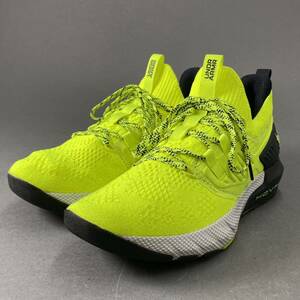 e13-13《美品》 UNDER ARMOUR アンダーアーマー プロジェクトロック3 トレーニングシューズ ランニング スニーカー 3023004-306 25.5cm