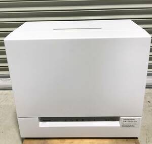 ★中古品★ Panasonic パナソニック 電気食器洗い乾燥機 NP-TSK1-W 2021年製 食洗器 ホワイト