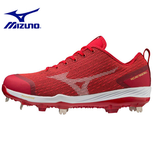 【送料無料】 Mizunoミズノ DOMINANT 4 LOW MENS METAL BASEBALL CLEAT 野球 スパイク 28.5cm mi320667re-wh10.5