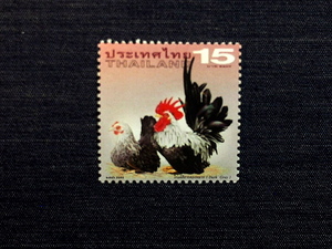 タイ切手　ニワトリ・１種未使用　2003年