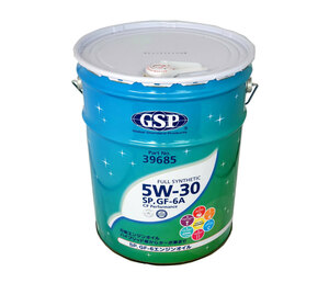 ☆GSP エンジンオイル　5W-30 SP/GF-6A 20L 送料無料▽