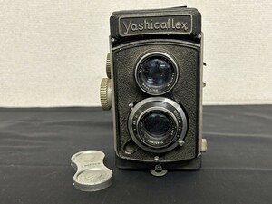 A2　Yashicaflex　ヤシカフレックス　二眼レフ　Yashimar 1:3.5 80㎜　フィルムカメラ　ヴィンテージ　現状品