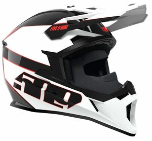 509 スノーモービル 軽量 フルフェイス ヘルメット Tactical 2.0 with Fidlock レッド RACING RED 北米 Lサイズ 約59-60cm 新品未使用