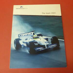 Q18-231102☆BMW.Williams F1 Team　The team 2001. 　洋書
