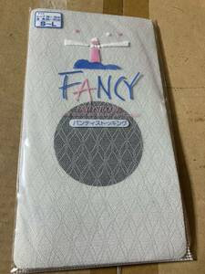 fancy panty stocking フレッシュグレー 灰色 パンティストッキング ファンシー 柄 デザイン パンスト タイツ ストッキング