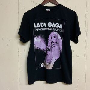 LADY GAGAレディーガガツアーTシャツ2010-2011ロックTバンドTシャツサイズＭ古着