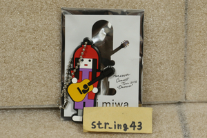 未使用 miwa concert tour 2015 ONENESS トレーディング PVCキーホルダー 福岡 ver. グッズ