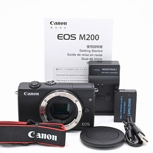 キヤノン Canon EOS M200 ボディ ブラック