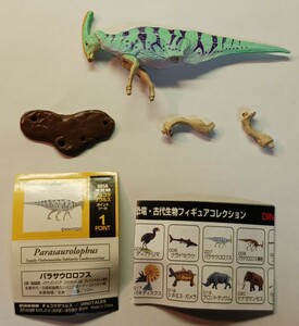 チョコラザウルス　第１シリーズ　007　パラサウロロフス　恐竜　古代動物　UHA味覚糖