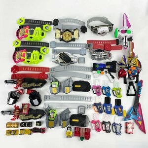 ジャンク扱い 仮面ライダー 変身ベルト ドライバー 武器 まとめ売りセット◆エグゼイド/セイバー/ウィザード/ドライブ/電王/他 [R13191]