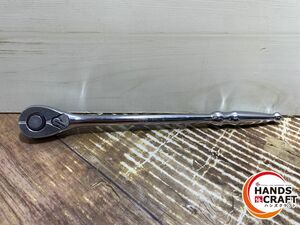 ▽【中古】KTC BR3L 8N ラチェットハンドル