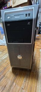 【中古】PowerEdge T300 Dell Core 2 Duo Processor E6405 2.13GHz/2048MB/HDD非搭載/DVD-ROM/0JW063 PERC 6/iR【中古サーバー】鍵付き