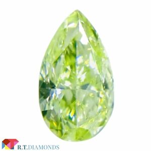 FANCY YELLOW GREEN 0.171ct PS/RT0559/CGL