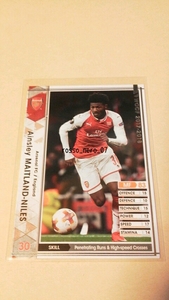 ☆WCCF2017-2018Ver.2.0☆17-18☆A02☆白☆エインズリー・メイトランド=ナイルズ☆アーセナルFC☆Ainsley Maitland-Niles☆Arsenal FC☆